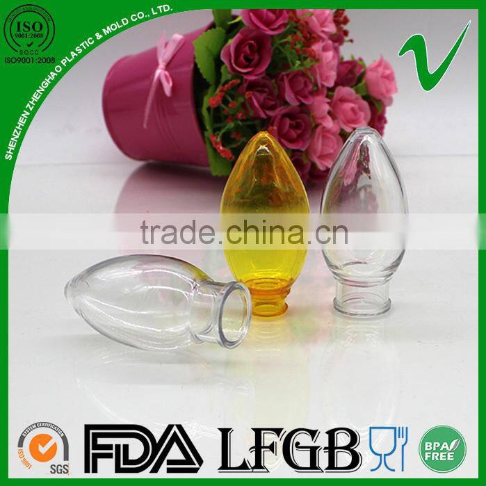 mini colorful ball shape plastic christmas candy jar wholesale