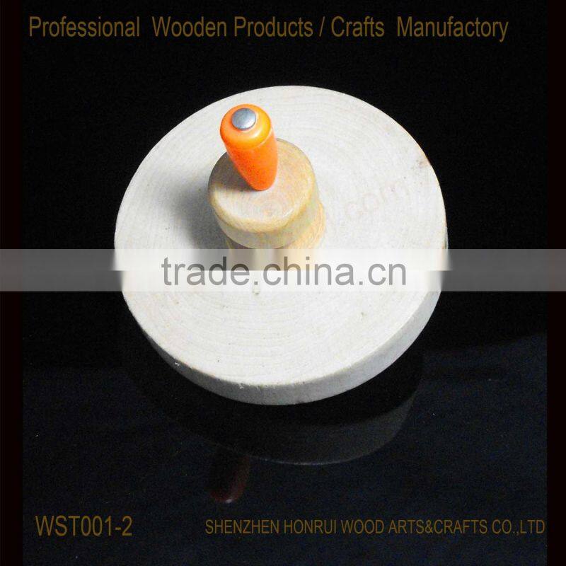 Honrui wooden spin top WST001