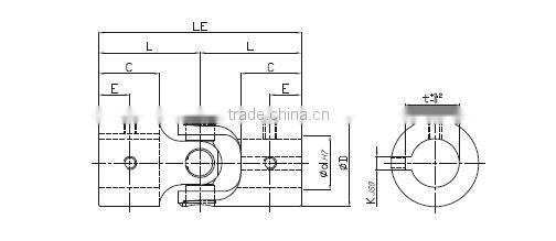HZCD UE universal joint bearings