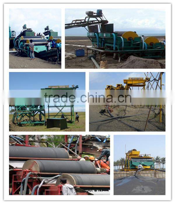 CTB1030 wet magnetic drum separator separation iron for mill scale