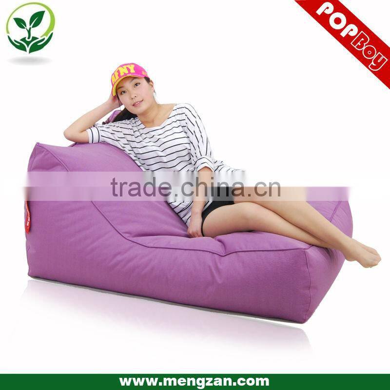 Double Seated Bean Bag Sofa Lounger, Adult TV bean bag bed/recliner