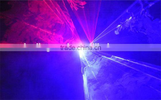 Lanling 4 Head Red and Blue DMX laser light show dj equipment