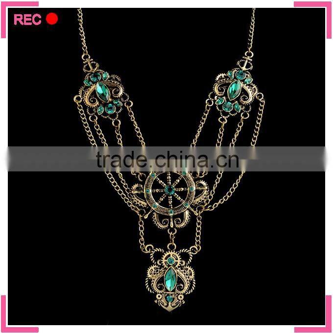 Wholesale choker necklaces for party, fashion handwork jewelry necklace