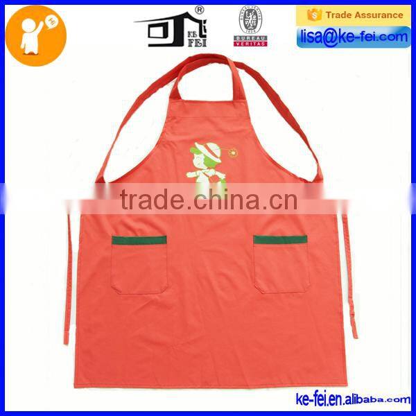 polyester cross back promotion bib apron