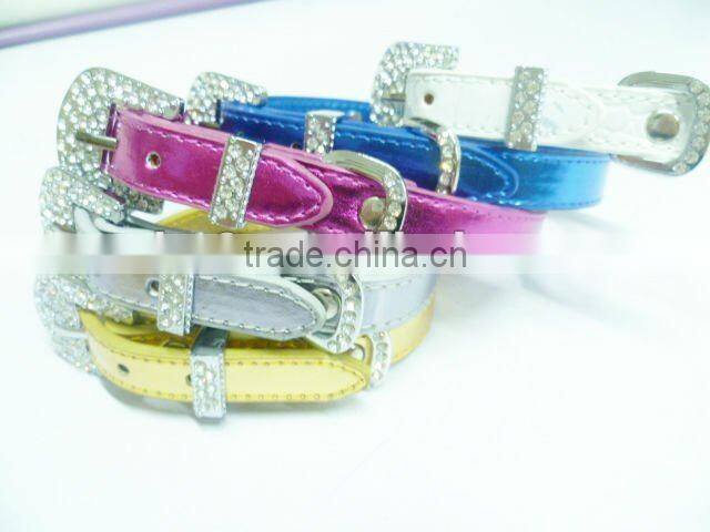 New design, hot selling. pet collars. Pearlesscent
