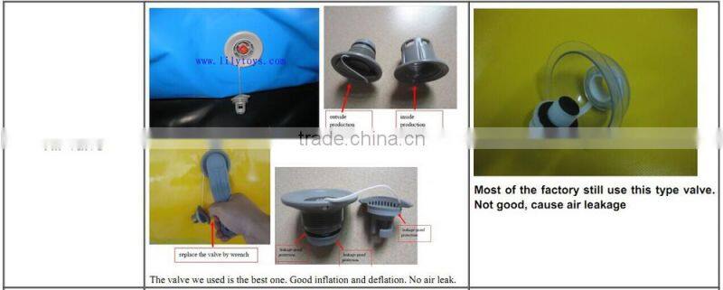 Attractive inflatable game toys for adults, crazy inflatable icerberg water toys