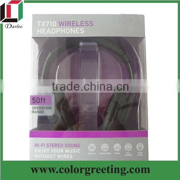 promotion corrugated paper box customized corrugated packing box for headphone wholesale headphone package box with best price