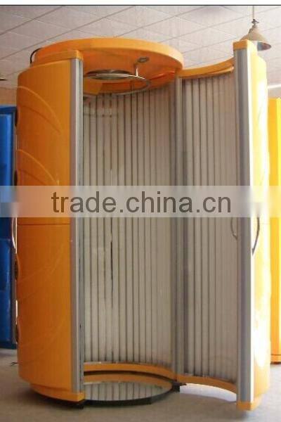 zhengjia hot selling standing solarium tanning bed with high quality Germany lamps