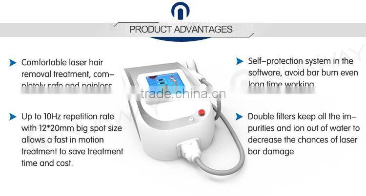 Medical CE soprano laser hair removal machine / soprano xl laser hair removal machine