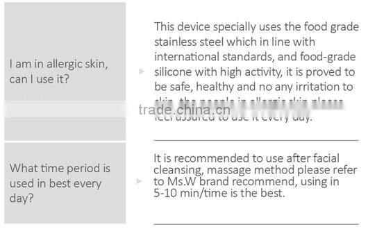 Multifunction Beauty Care Face Massage Facial Massage Device Ionic Electric Face Massager