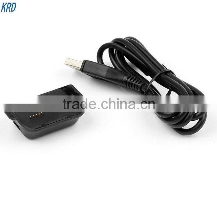 Micro USB Charging Dock Smartwatch Charger Cradle with Charging Cable For Samsung Galaxy Gear 2 R380 Watch