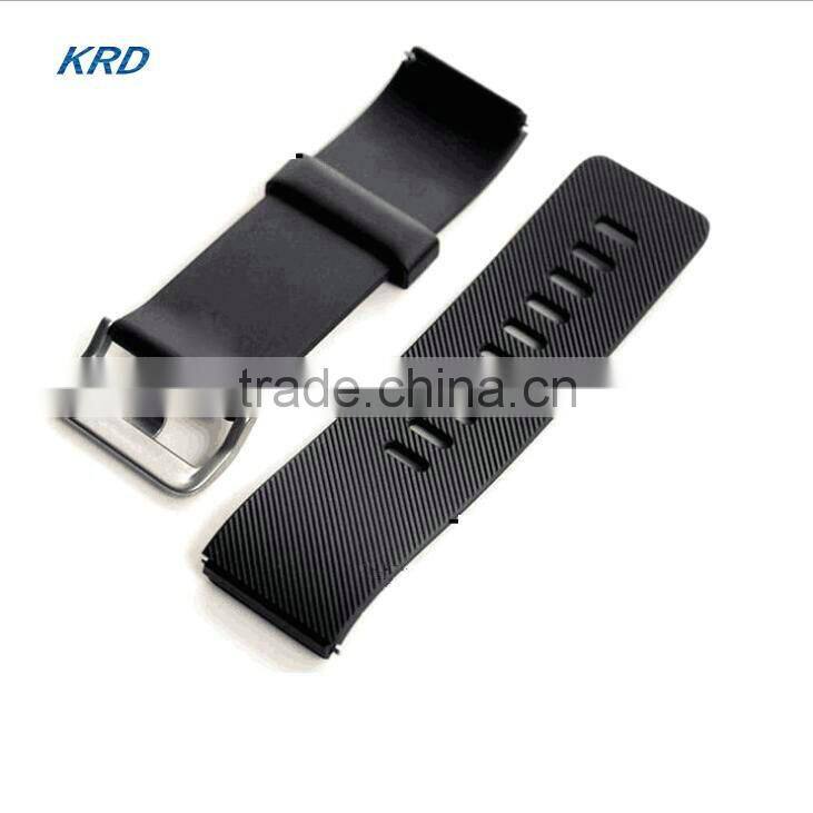 12 Colors Soft Silicone Watch Band Rubber Watch Strap Band For Fitbit Blaze Smart Watch
