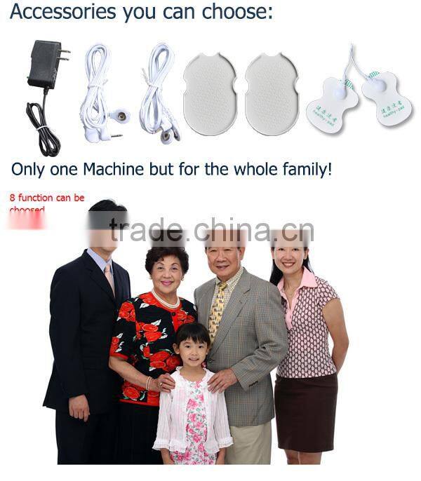 Factory Hotesale Acupuncture Digital Therapy Massagers Machine With 4 Pads