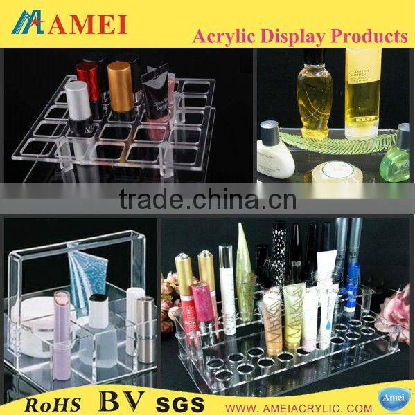 HOTTEST black acrylic cosmetic display stand