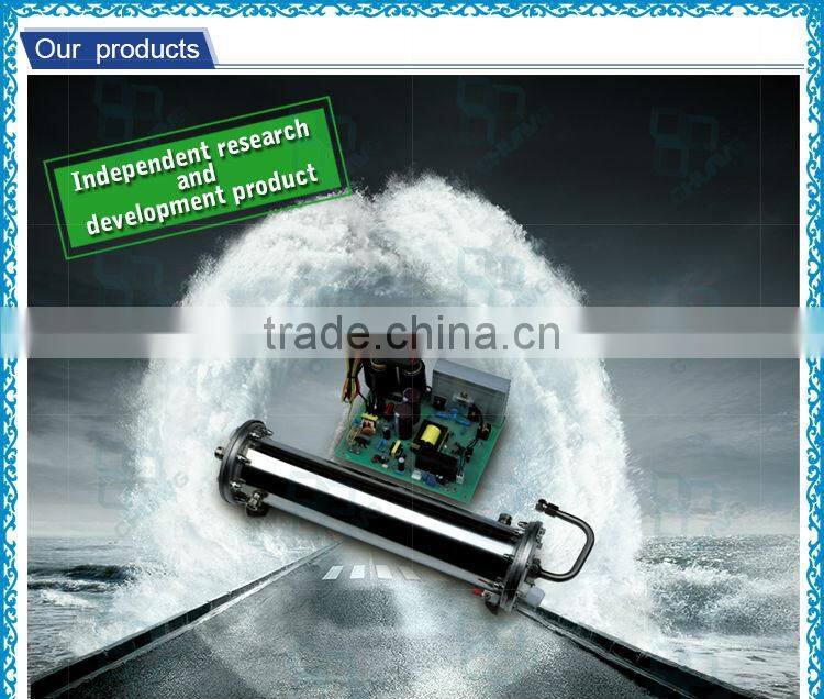 corona discharge enamel ozone generator cell for water treatment