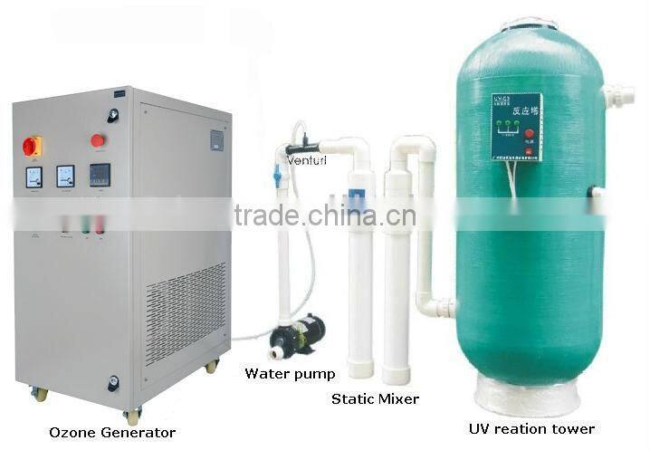 10-50g/h Complete Ozone Generator Water Treatment For Sugar Factory