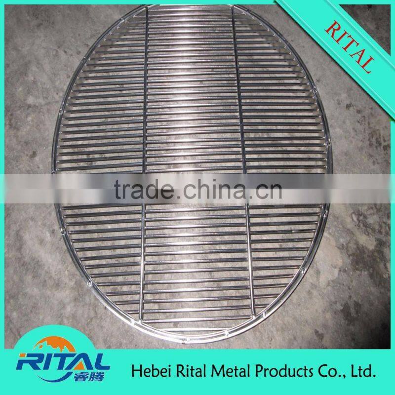 304 Stainless Steel Crimped BBQ Mesh Grill Barbecue Wire Mesh Net