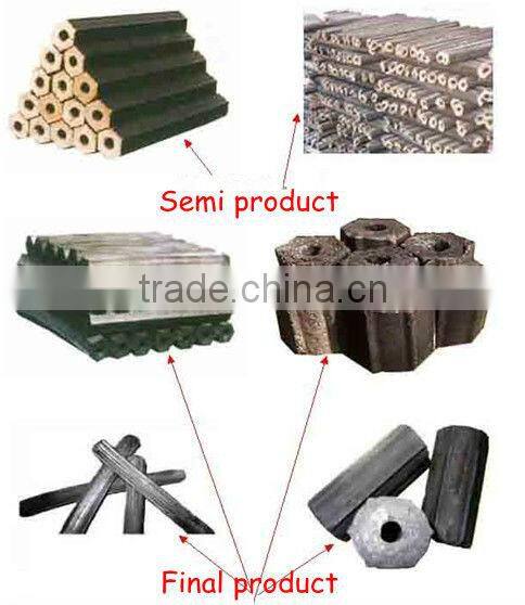 New functional hot selling wood charcoal making machine