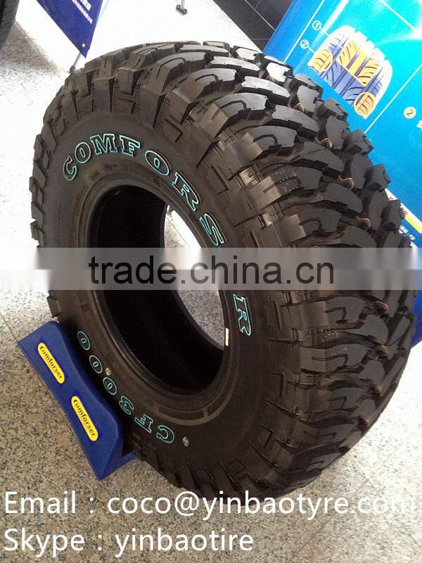 31*10.50R15LT M/T SUV OWL new technology car tyre