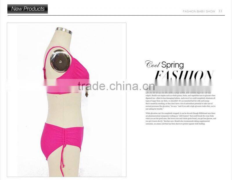 2015 New Arrival Women's Plus Size Swimwear