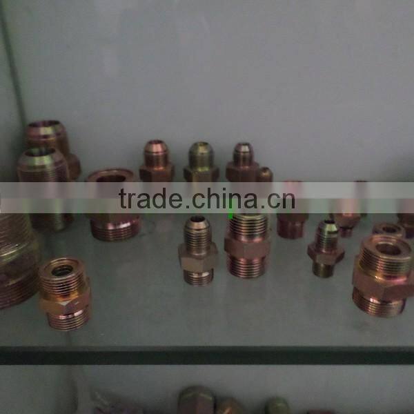 Hose connector for hydraulic hose criping ,excavator parts