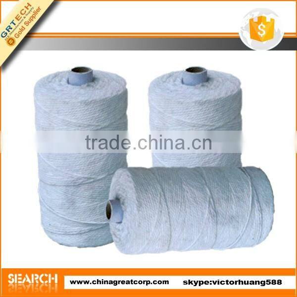Non-asbestos 3P core spun yarn for woven brake linings