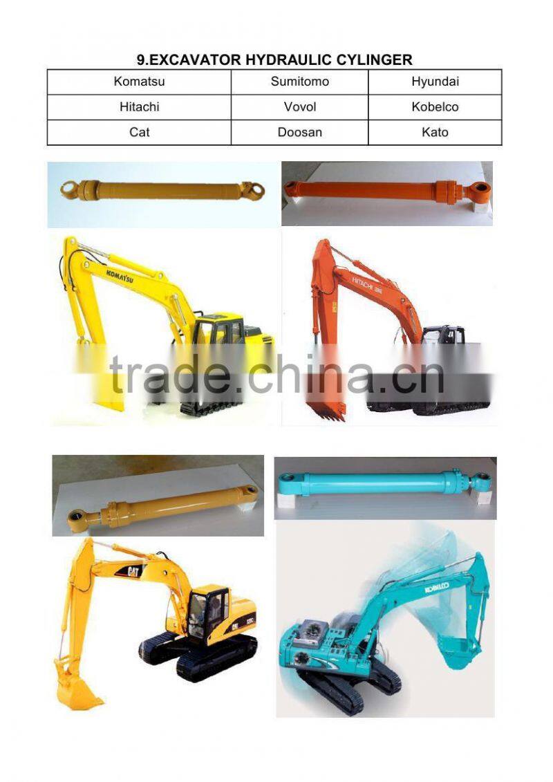 piston telescopic boom arm bucket hydraulic cylinder