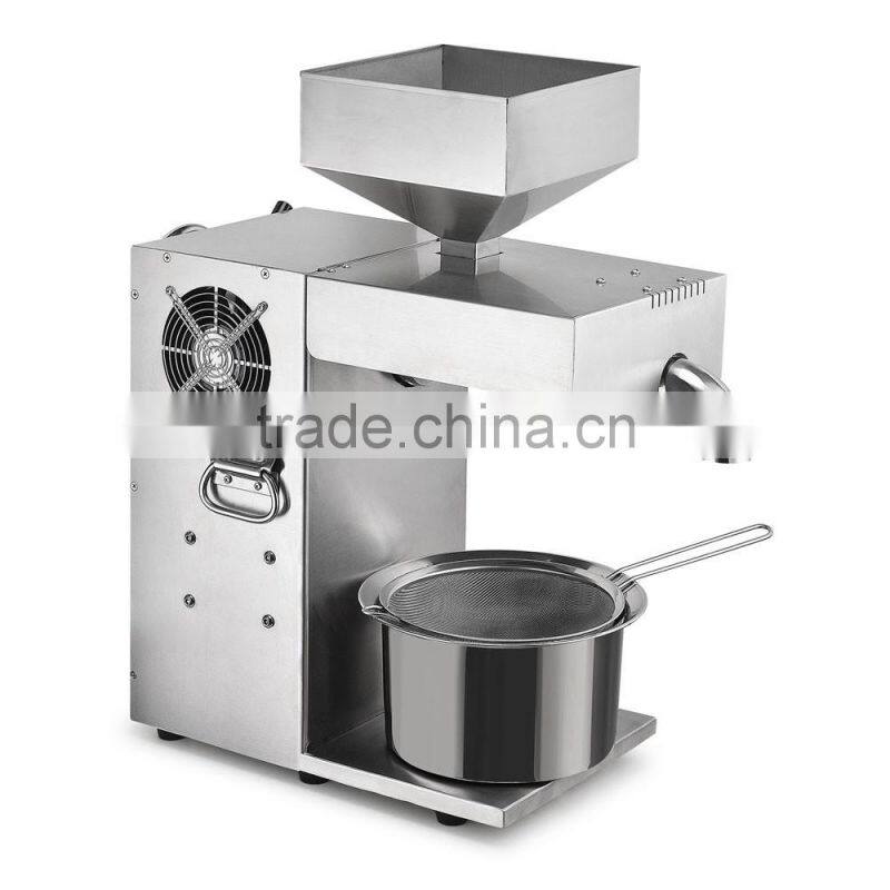 Hot sale mini temperature control peanut oil press machine HJ-P30