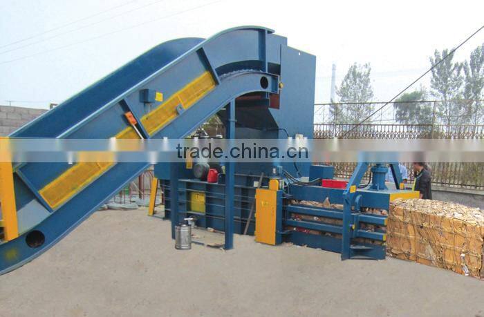 Cardboard baler/ automatic cardboard baler/ horizontal cardboard baler