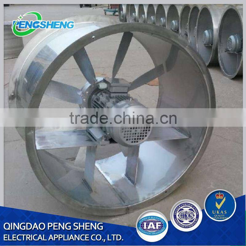 Low noise thermostability axial flow fan/withstands high temperatures