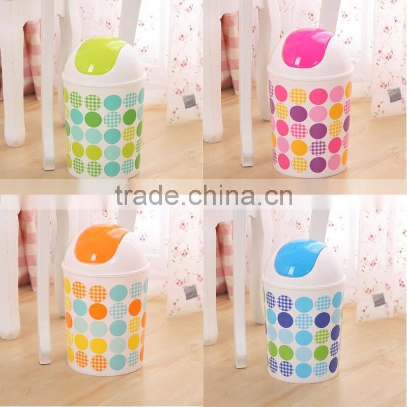 Household Office Used Plastic Waste Bin