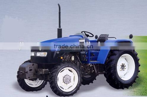China 40hp farm wheel tractor with cab, 4X4WD
