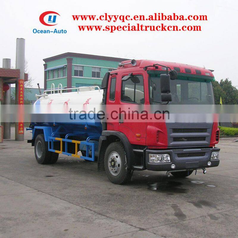Hot JAC 10cbm 4X2 10000liters water tank bowser truck for sale