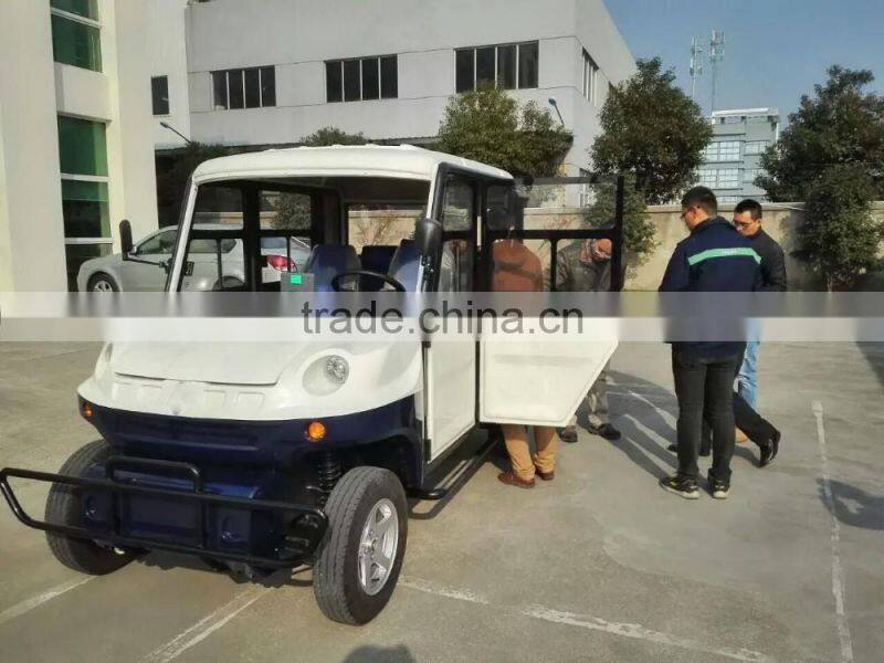 2016 new style 4 seat electric car 4kw 48V golf cart,sightseeing car