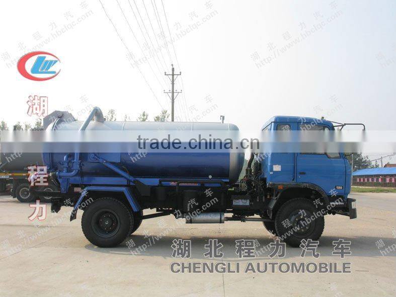 Dongfeng 5-6M3 sewage jetting tank truck sale