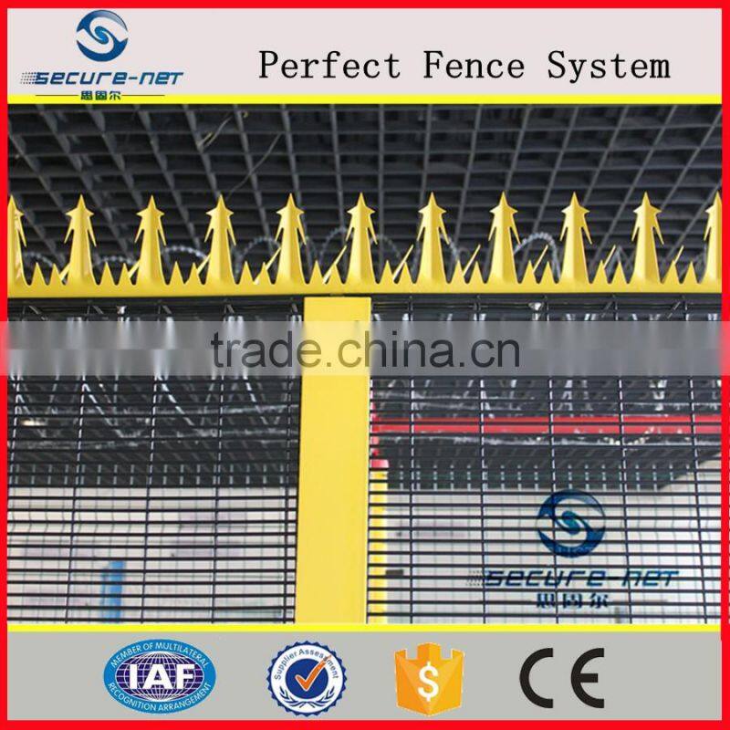 High Quality powder coated 358 anti climb weld mesh fencing for sale