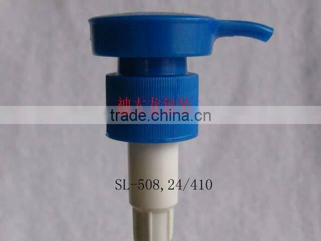 Plastic liquid soap dispenser pump for bottles