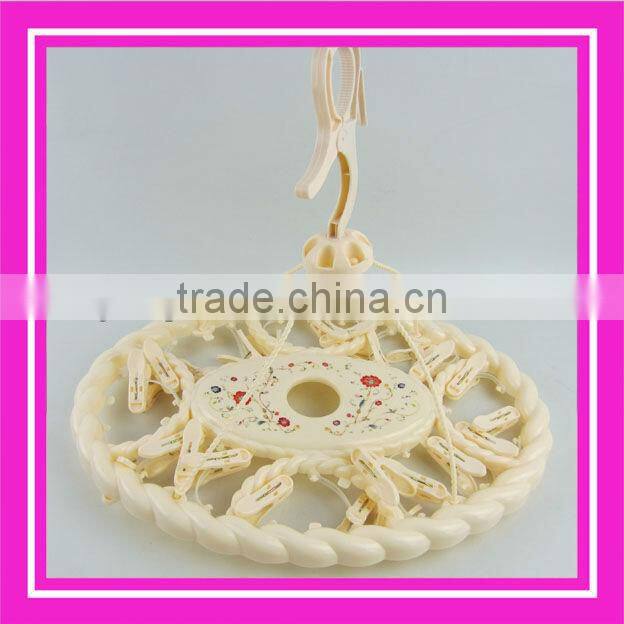 multi-function clothes hanger with clips