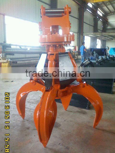 Reliable Hydraulic Scrap Orange Peel Grab