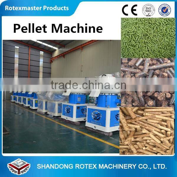 Straw Paddy Pellet Line/Bamboo Fuel Pellets Making Mill Machine