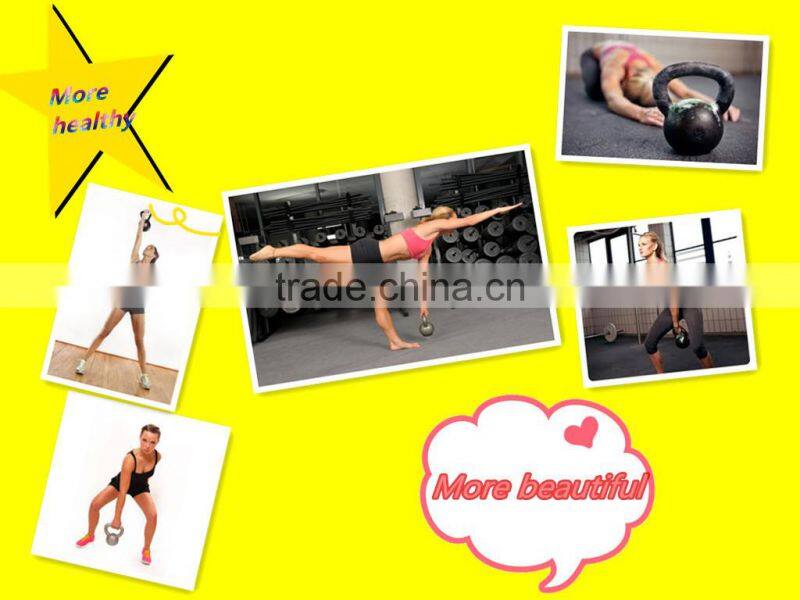 Portable rubber coated kettlebells