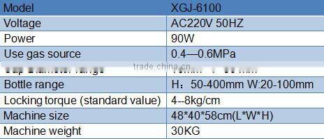 Table Semi-Automatic Capping Machine And Lid Capper