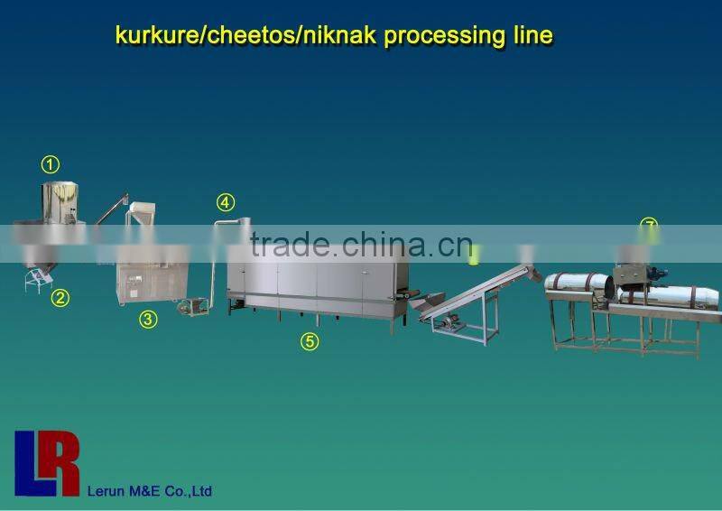 Puffed Corn Snack Making Machine