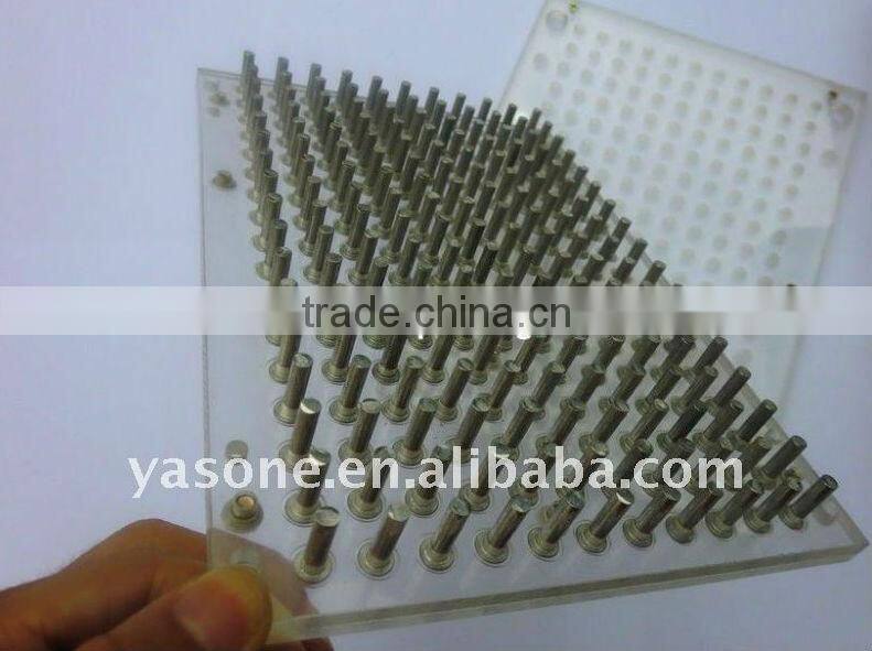 187 holes manual capsule filling machine + tamping tool size 00#