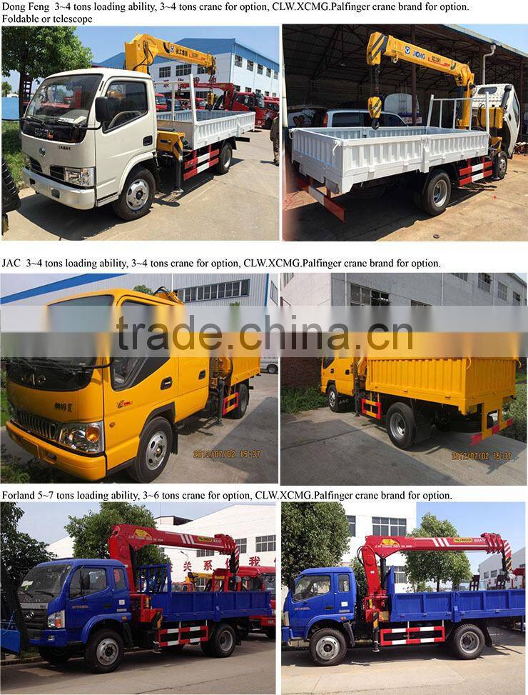 crane truck exporter, crane 25t