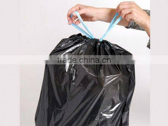 excellent radable large plastic drawstring garbage bag