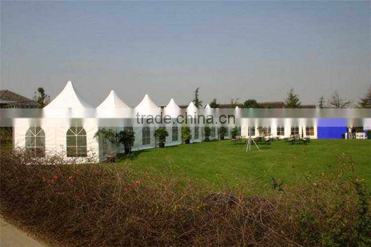 2017 new design Tent PVC 5x5mpagoda wedding event tent