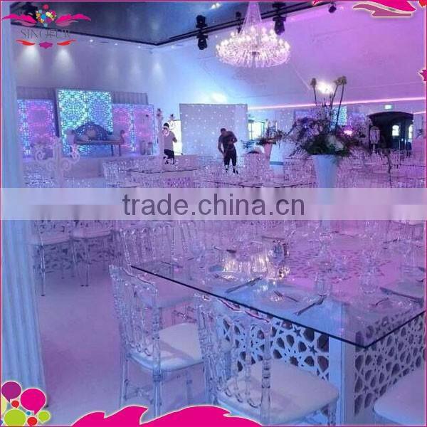 Wedding pink ruffled table cloth, cloth woven