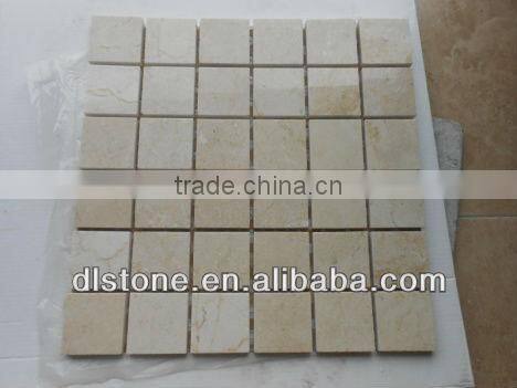 Crema Marfil Beige Marble Mosaic Tile