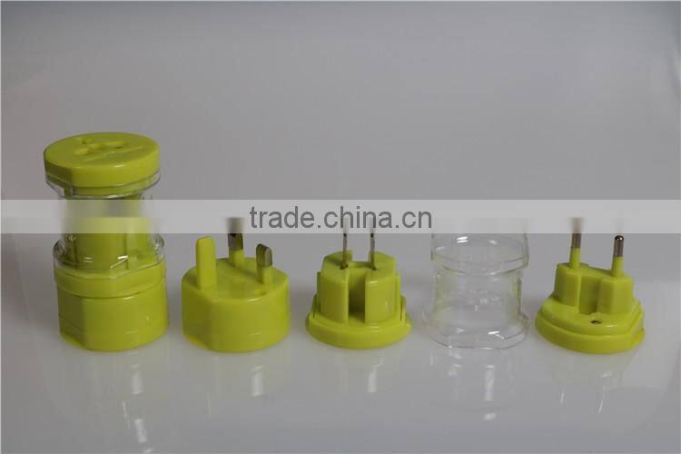 all in one universal international plug adapter world travel SY-02 DC power adapter 1european plug ac switching